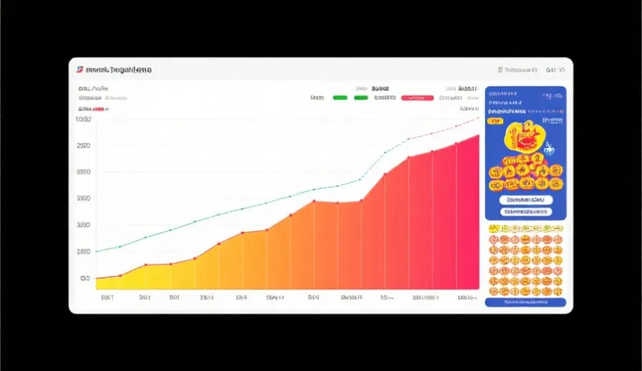 走势图与热力分布示意